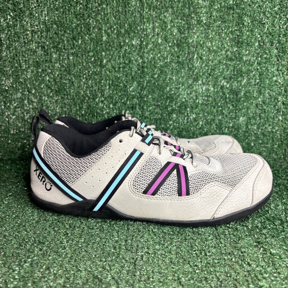 Xero Prio Barefoot Minimalist Fitness Cross Training Sneaker Grey Womens Size 10